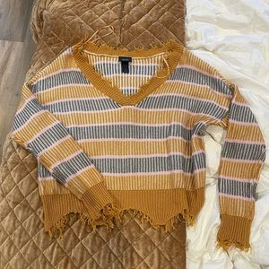 Day trip oversized slight cropped sweater